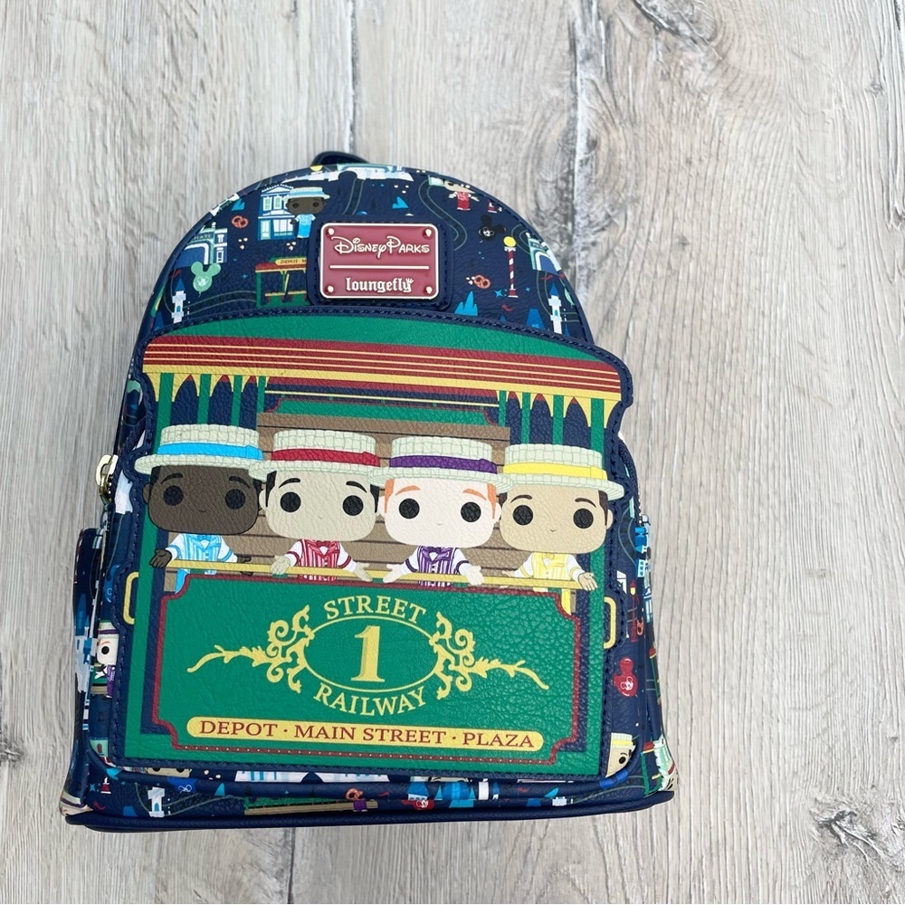 Disney Loungefly Dapper Dans Backpack - Picture 9 of 9